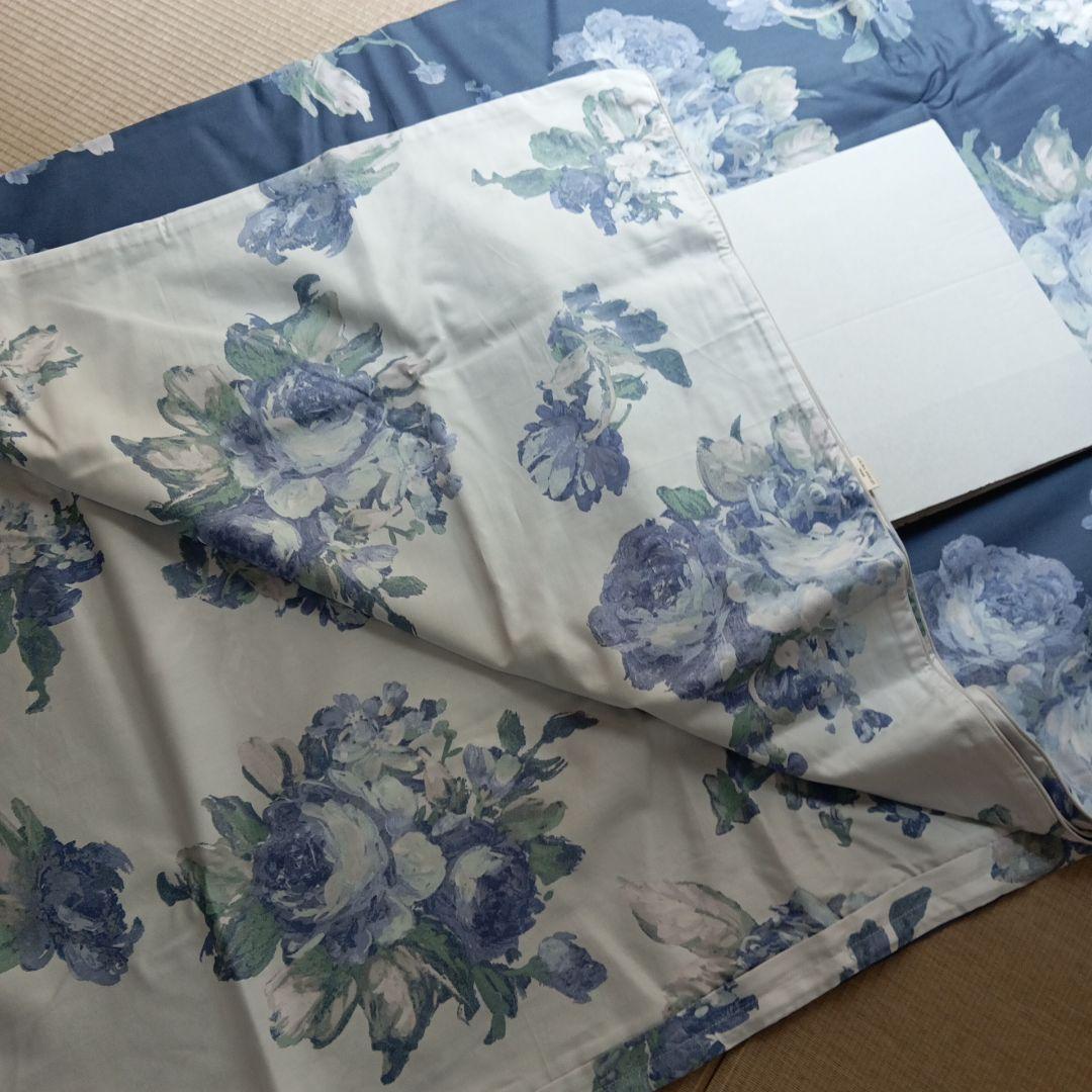 新品未使用ローラアシュレイ日本撤退前　シングル掛け布団カバー