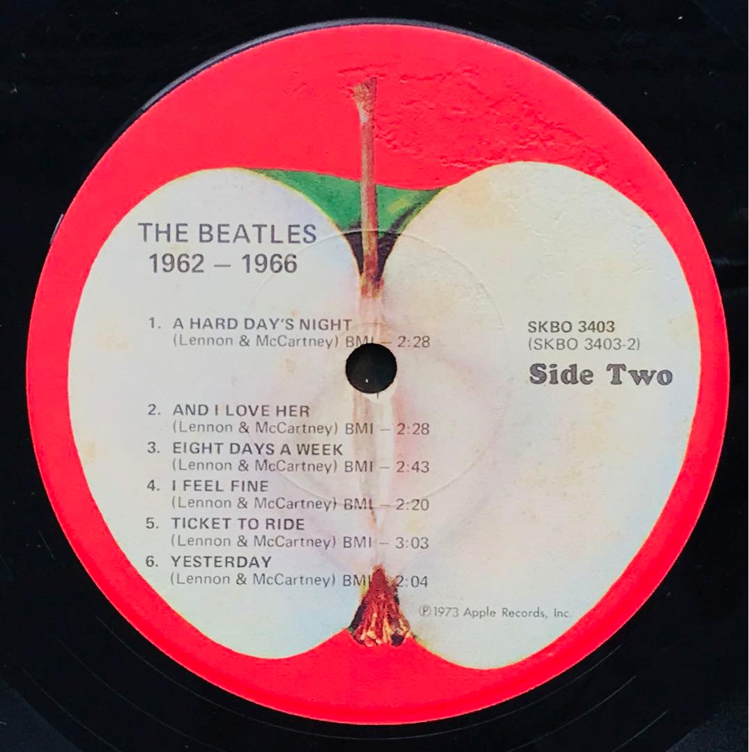 ビートルズ/青盤 赤盤　2タイトル、4枚セット！　オリジナル盤　入手困難！