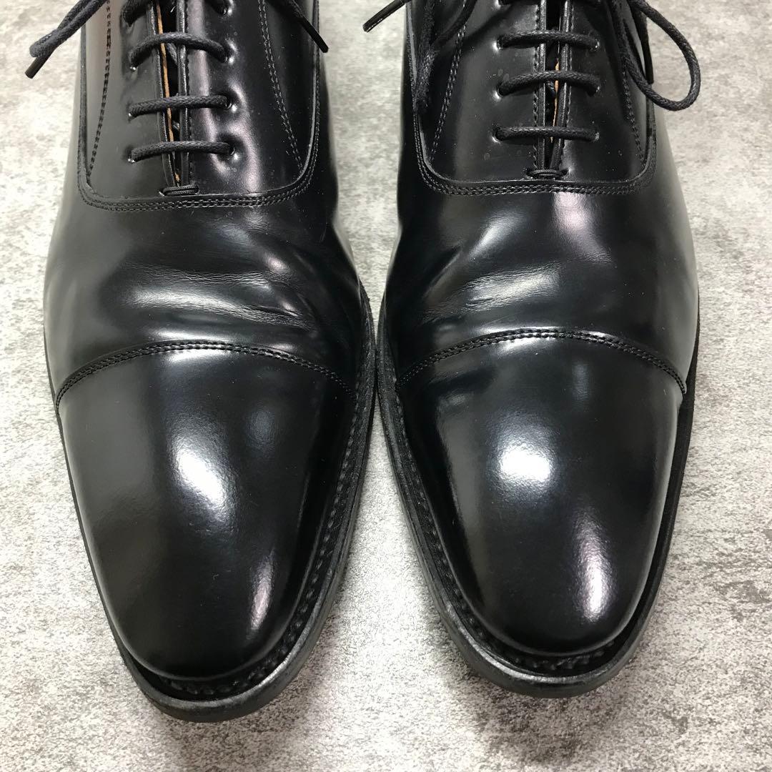 【美品】REGAL 315R 27cm ブラック 内羽根 ストレートチップ