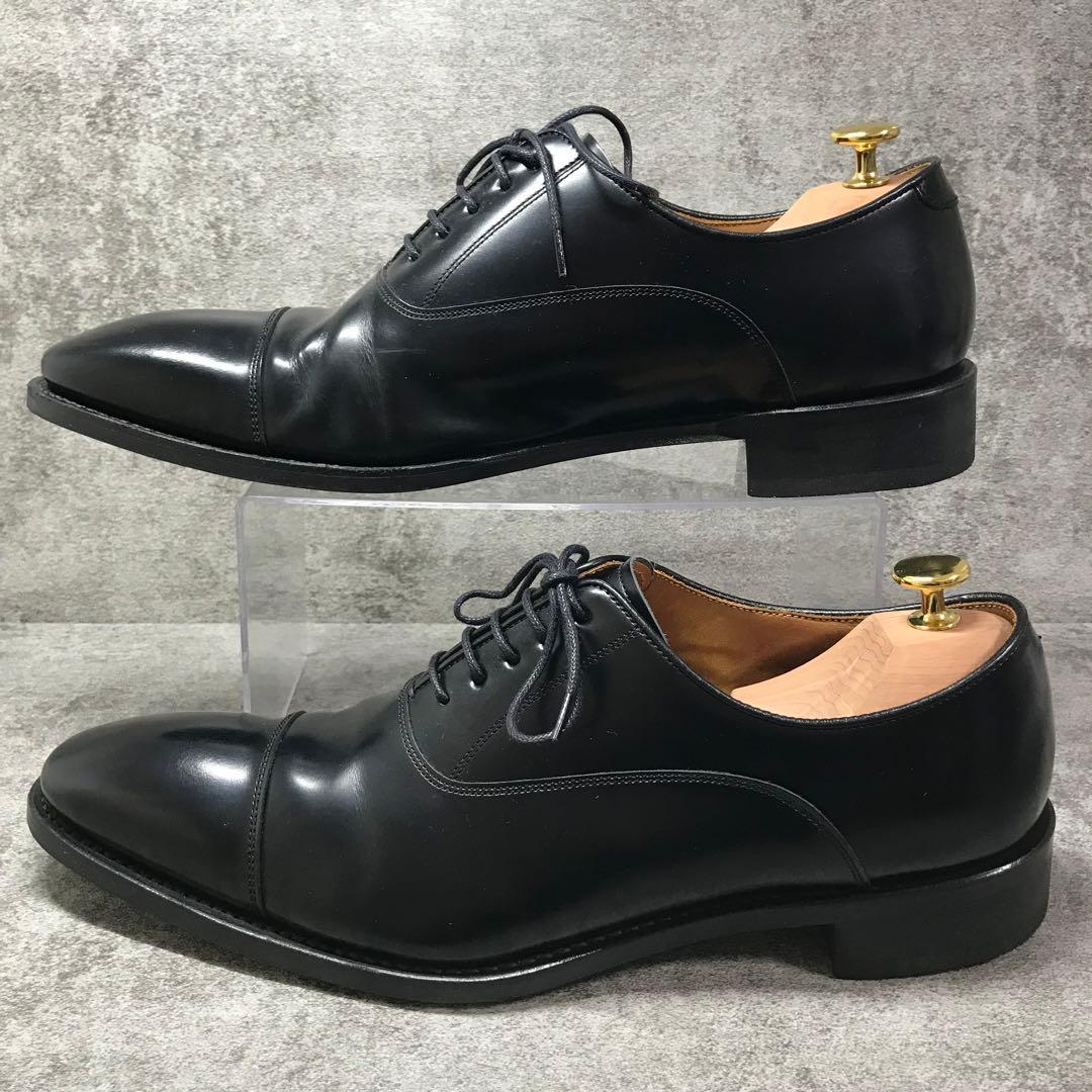 【美品】REGAL 315R 27cm ブラック 内羽根 ストレートチップ