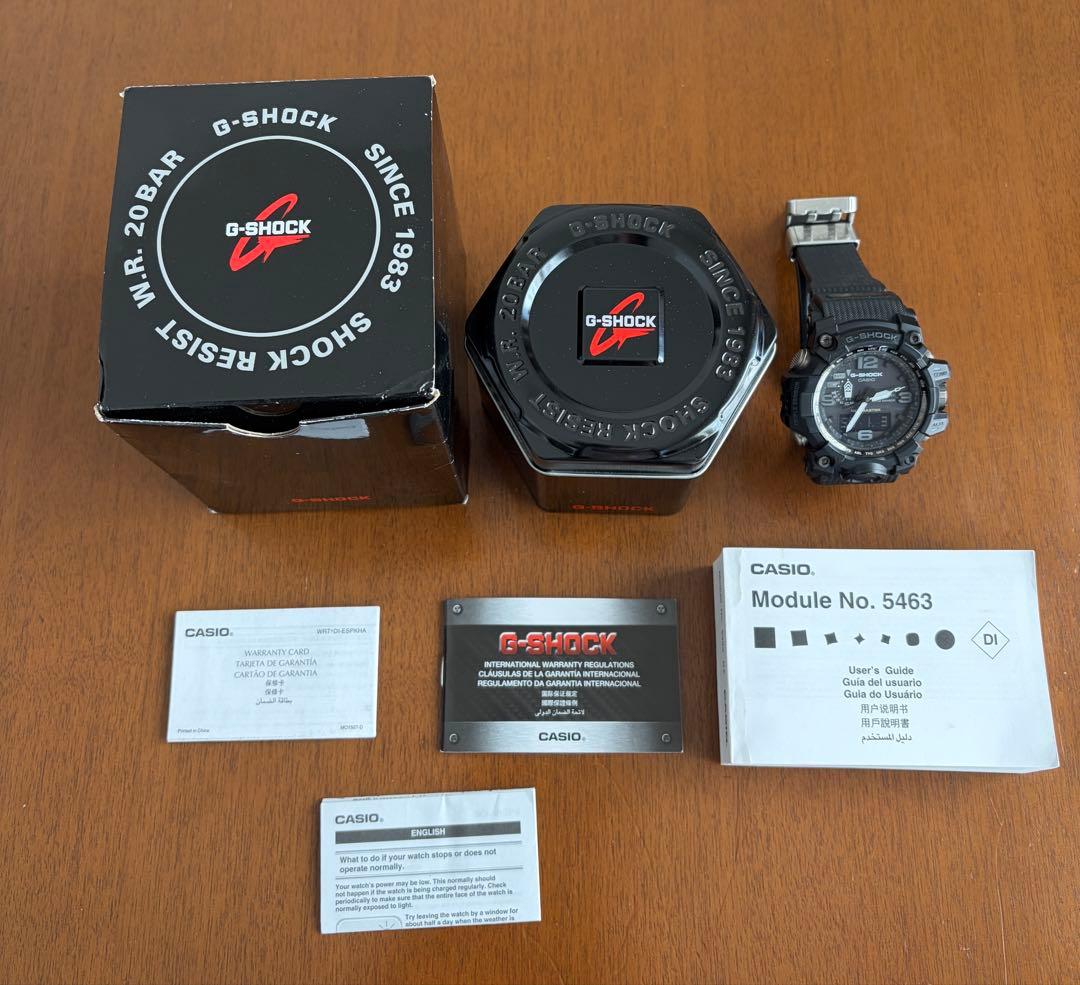 G-SHOCK GWG-1000 マッドマスター 海外仕様 希少モデル
