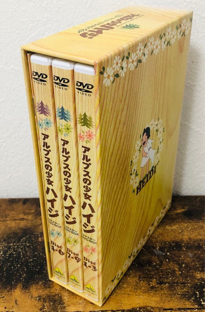 アルプスの少女 ハイジ リマスター DVD BOX ブックレット付き