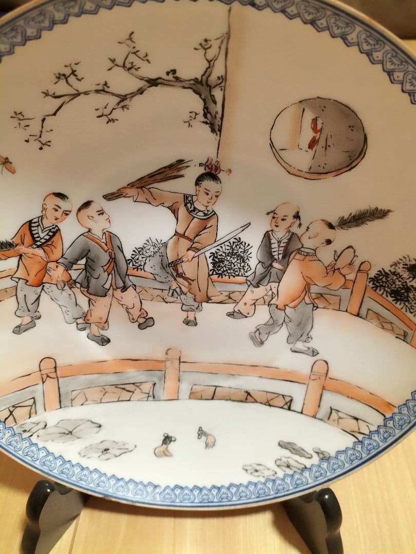 大清光绪漆皿　飾り物