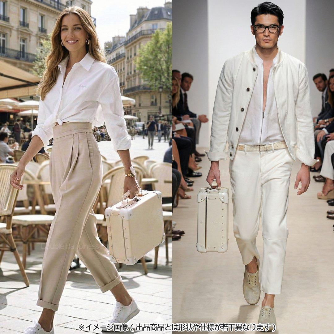 未使用★保証書付グローブトロッター『ホワイトスター』限定品／アタッシュケース新品