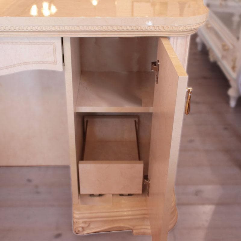 サルタレッリ アマルフィ ドレッサーデスク アイボリーホワイト 222-1052