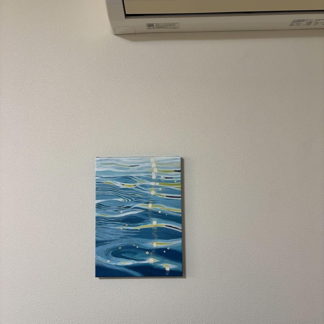 【アクリル画 】忙しい時は眺めてほしい｜原画｜リビングアート｜中型サイズ