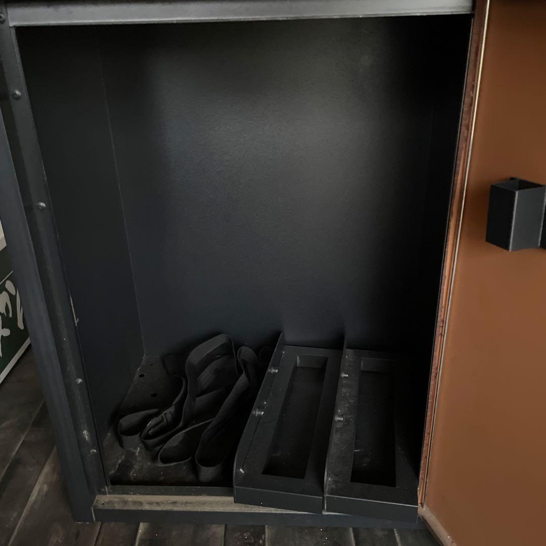宅配ボックス ポスト付き 一戸建て用 おしゃれ一体型 置き型ポスト 中古品