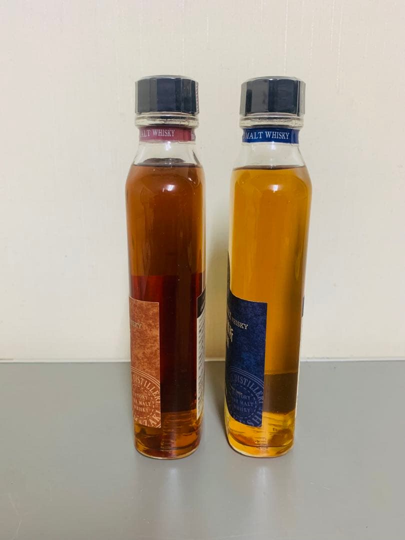 サントリーピュアモルト12年ウイスキー「ベリーレア」2本セット。