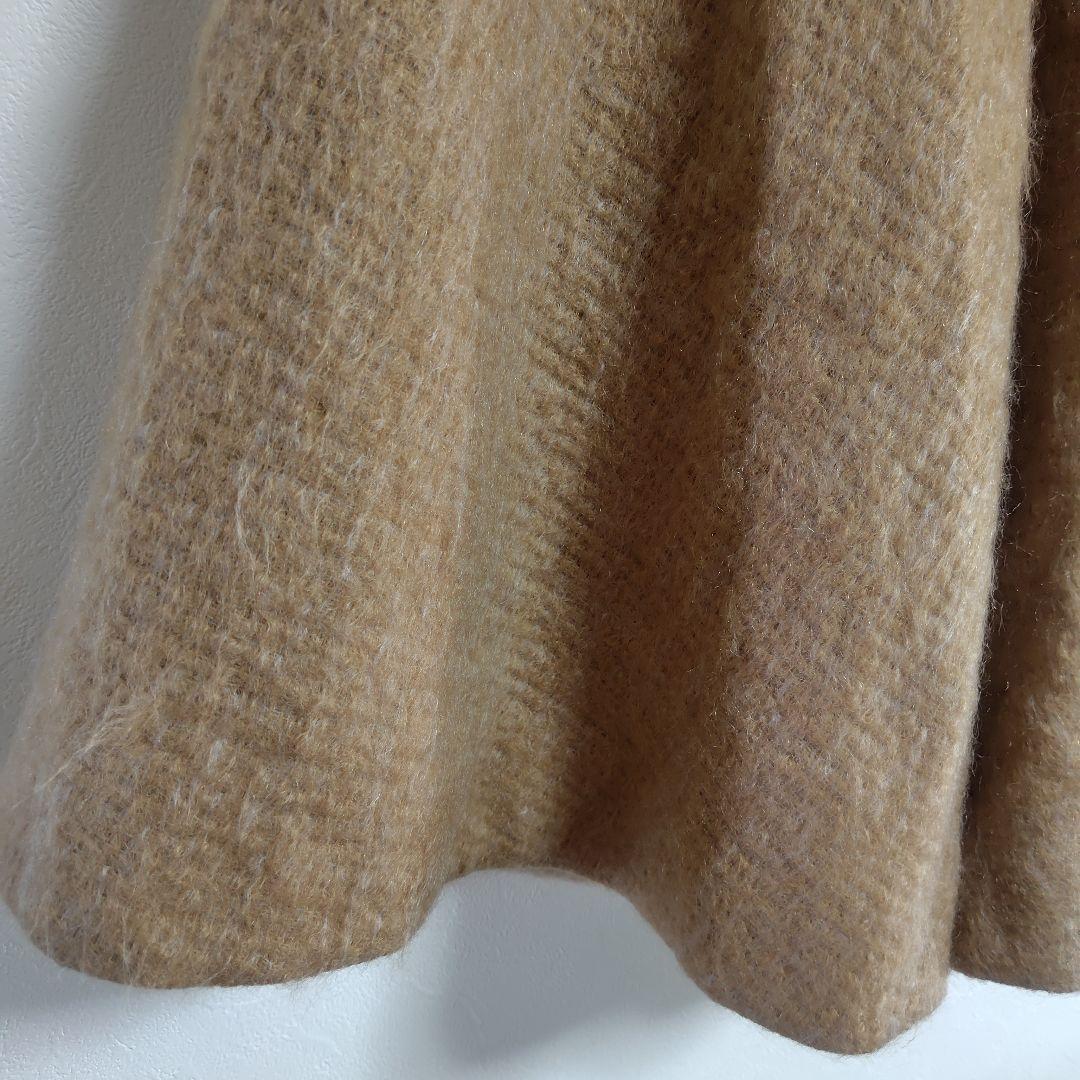 美品 シビラ Sybilla モヘヤ フード付き ポンチョ