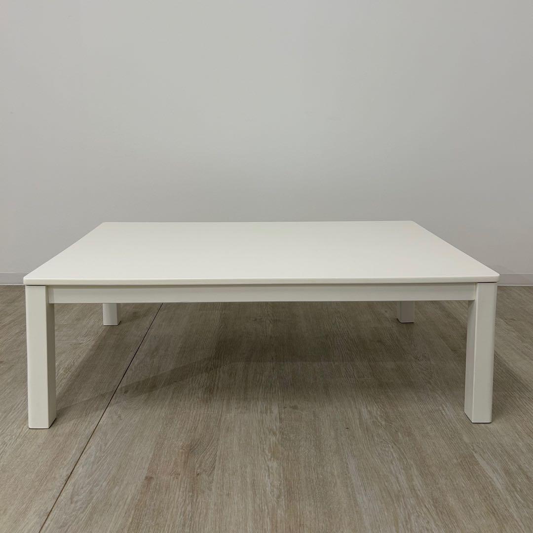 boo樣専用　新品・処分品★白いこたつ 120cm 長方形炬燵 シンプル 北欧風