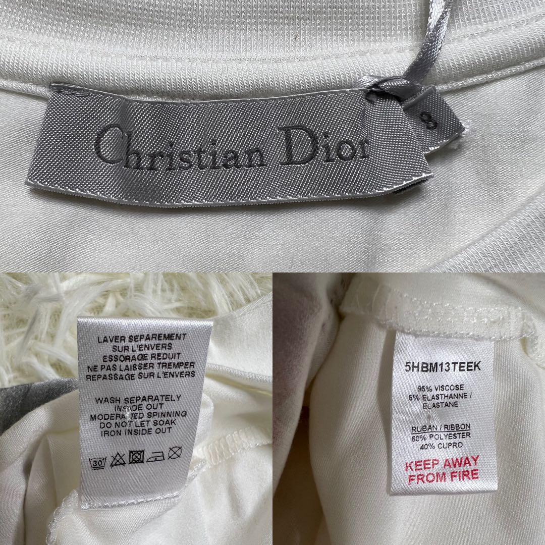 【2点セット】箱付き Dior リボン Tシャツ 女の子 キッズ サイズ8、10