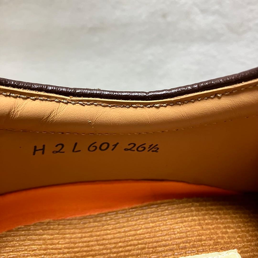 未使用■REGAL WALKER【26.5】本革 革靴 プレーントゥ 601