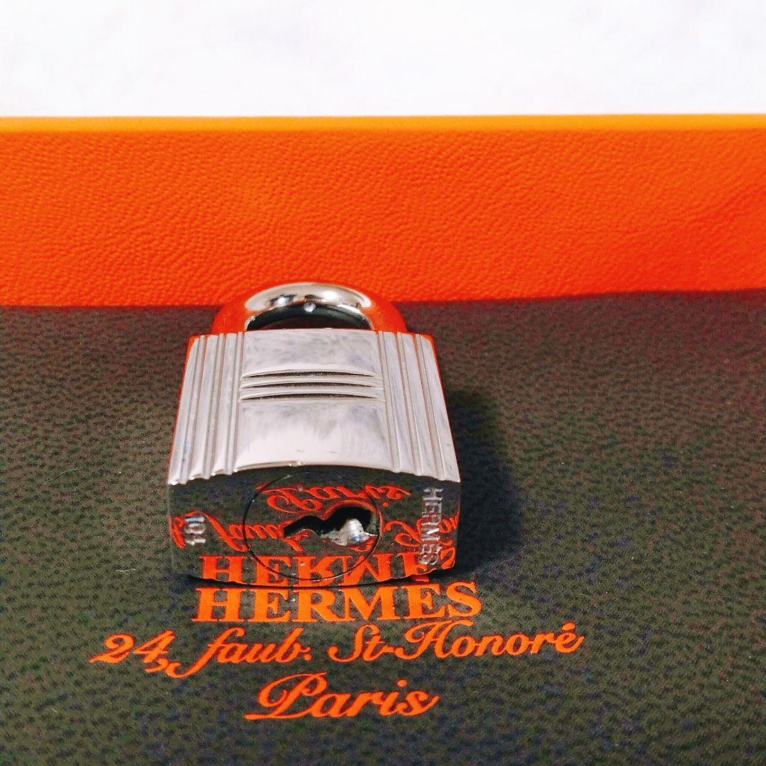 【美品】 HERMES エルメス カデナ　南京錠　パドロック鍵2ケ付き