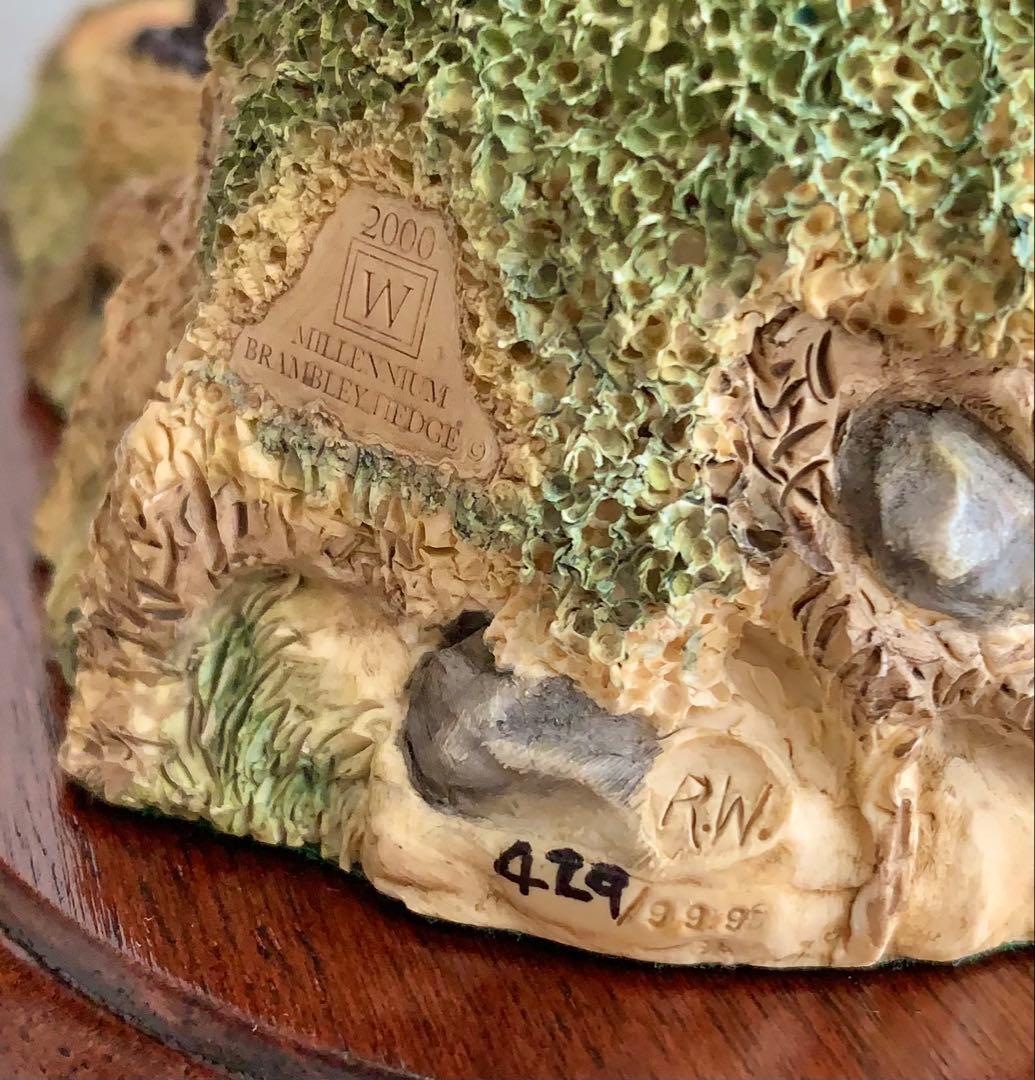 【希少】ブランブリーヘッジ 秋 Autumn タブロー フィギュリン 置物