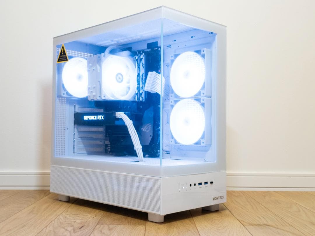 白ゲーミングPC RTX2060 / i5-9400 / NVMe512GB