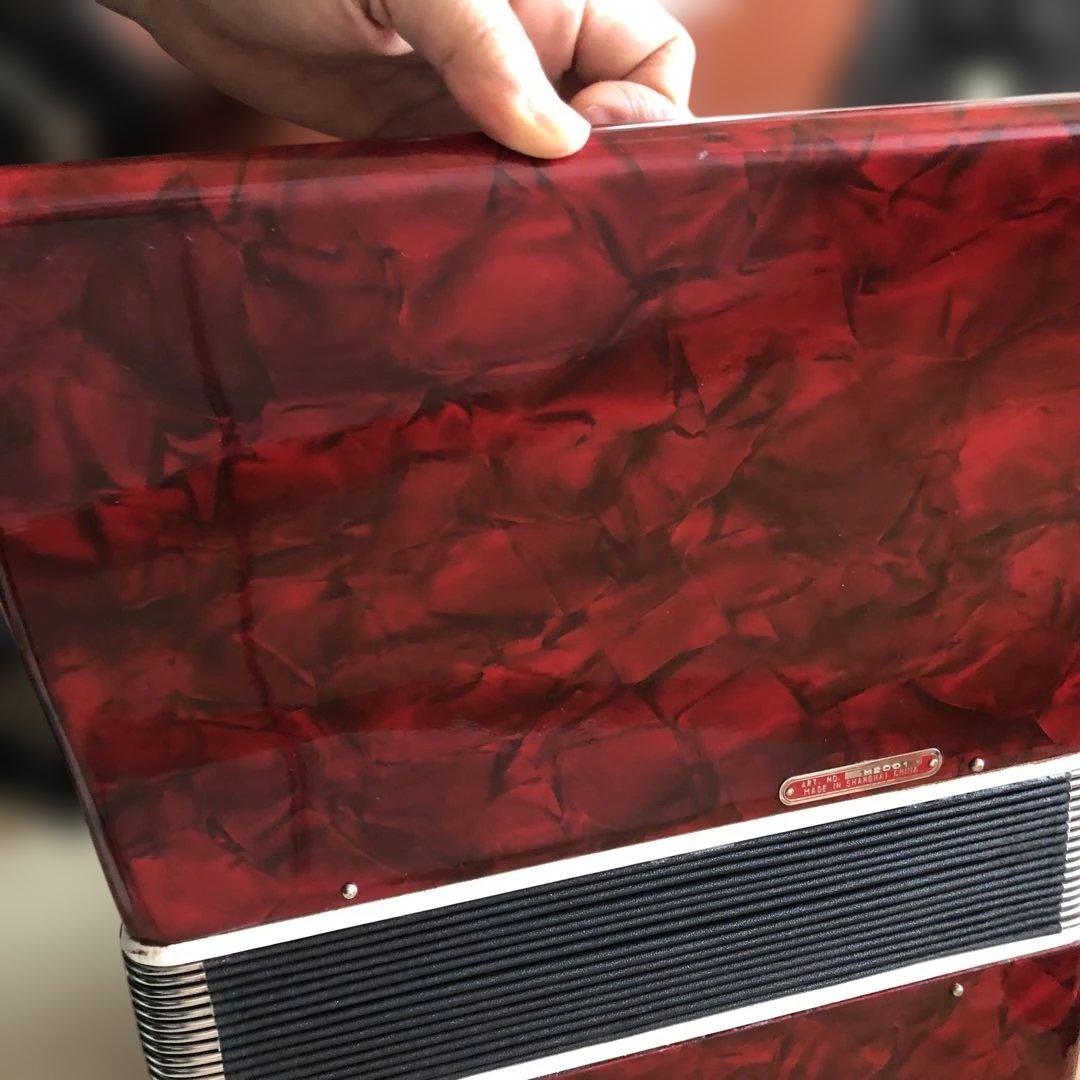 アコーディオン　美品　22キー　キーボードアコーディオン