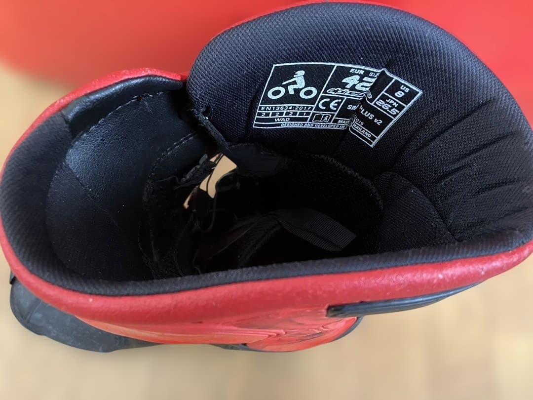 アルパインスターズ　サーキット　ツーリング　バイク　ブーツ　26.5