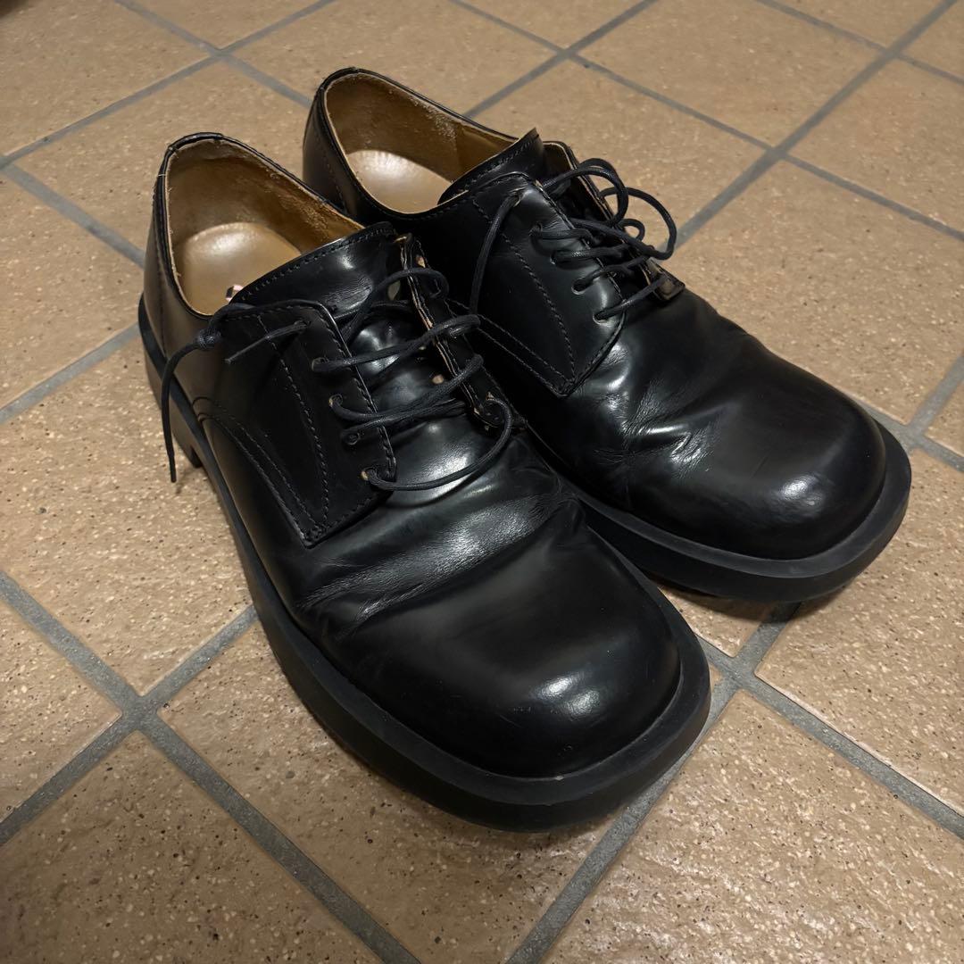 CAMPERLAB カンペールラボ ダービー レザーシューズ ours ローズ着