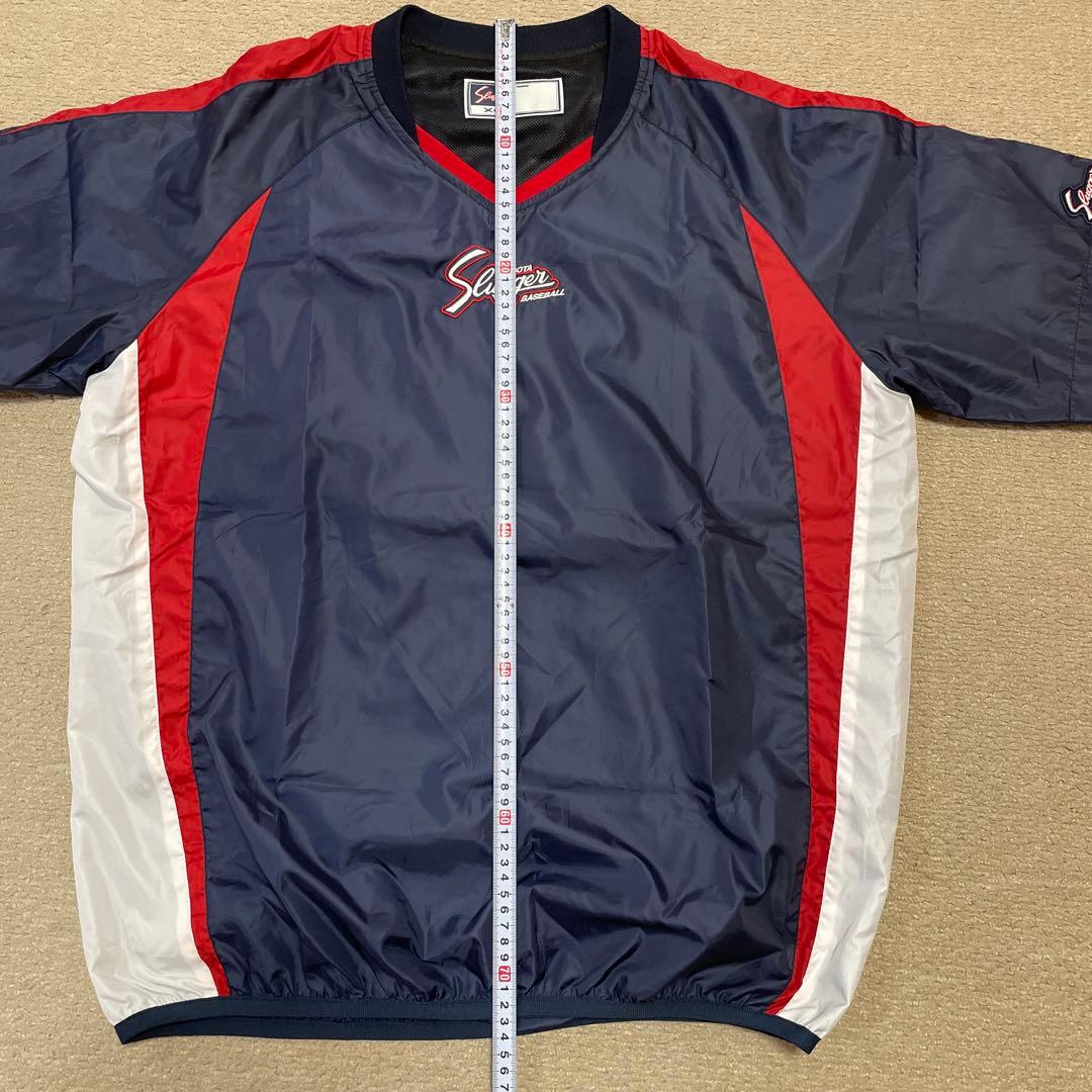 久保田スラッガー　セットアップ　半袖ジャケット　セット　ネイビー　XOサイズ