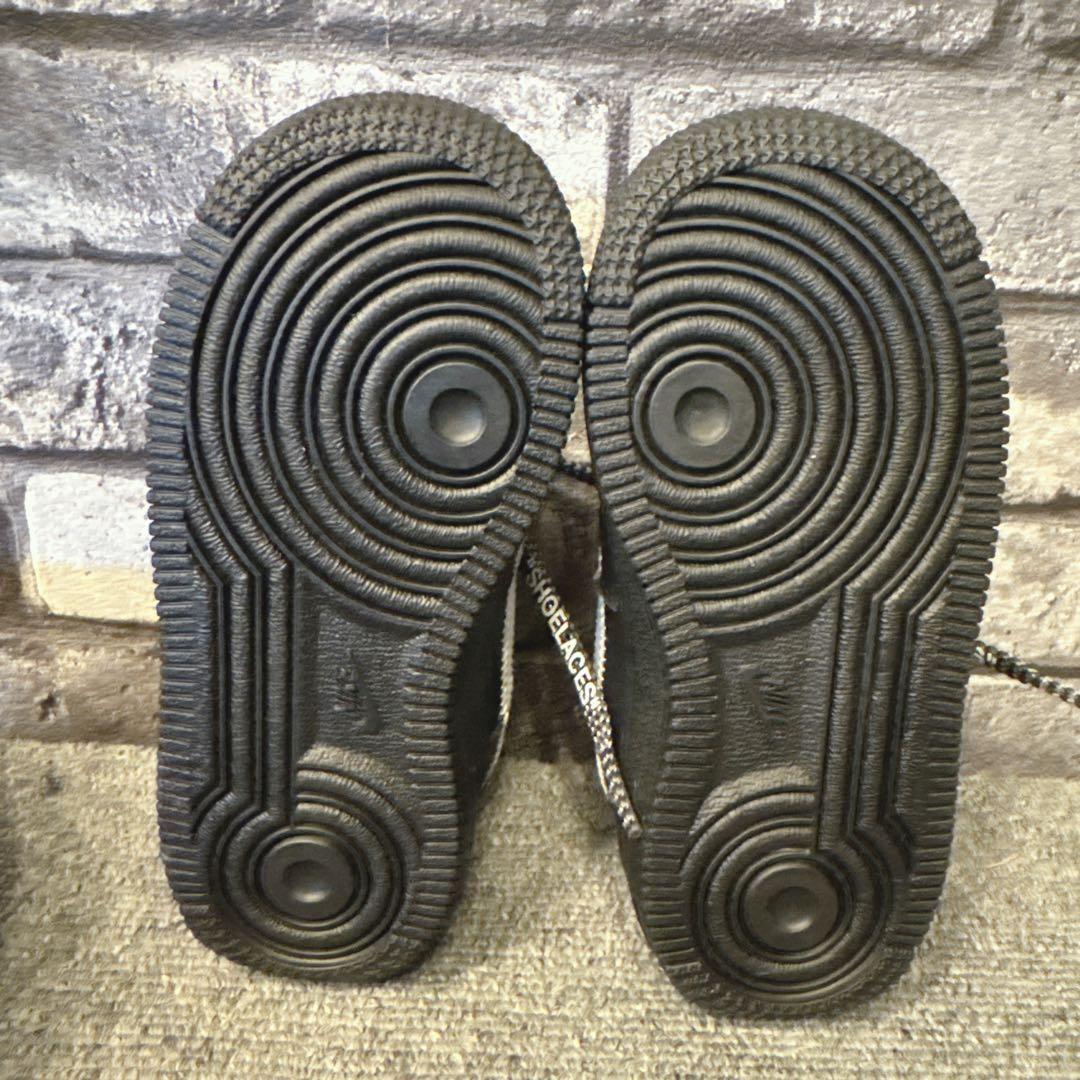 ナイキ エアフォース 1 ロー オフホワイト キッズ 14