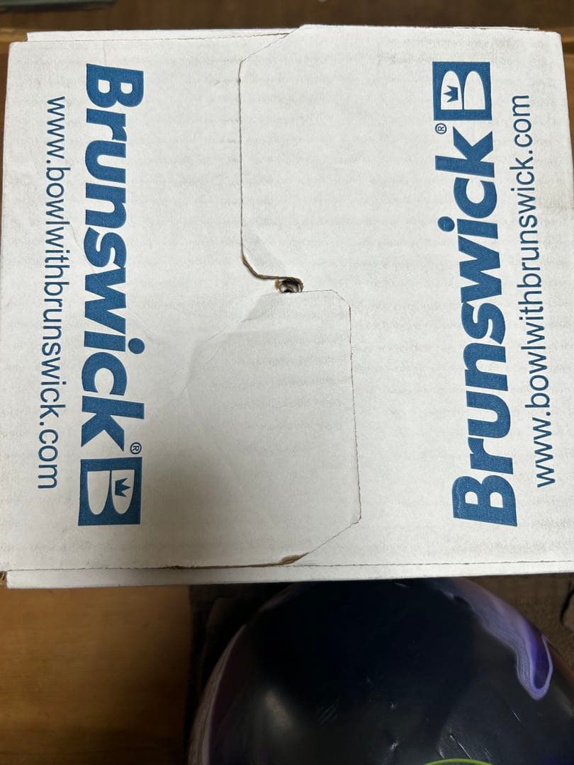 【新品】15ポンドBrunswick TENACITY ボウリングボール