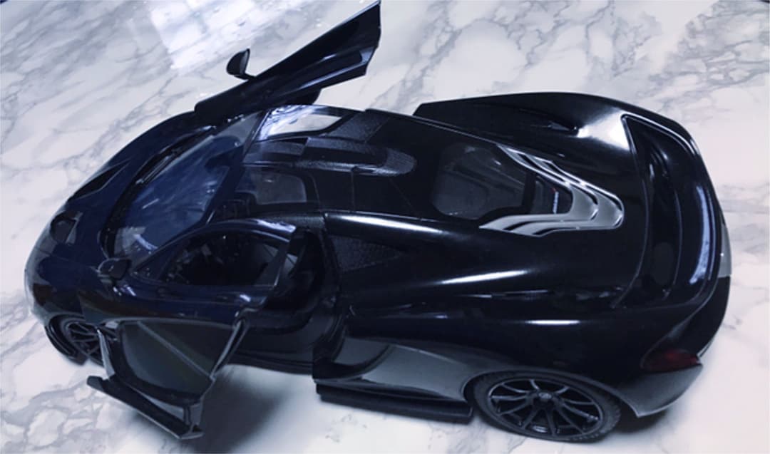 廃盤型‼︎大迫力‼︎ マクラーレン ブラック ラジコンカー☆1/14スケール