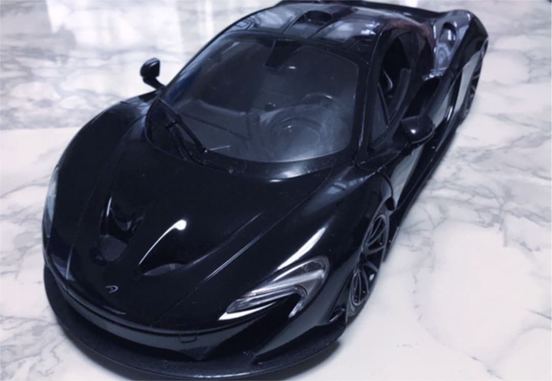 廃盤型‼︎大迫力‼︎ マクラーレン ブラック ラジコンカー☆1/14スケール