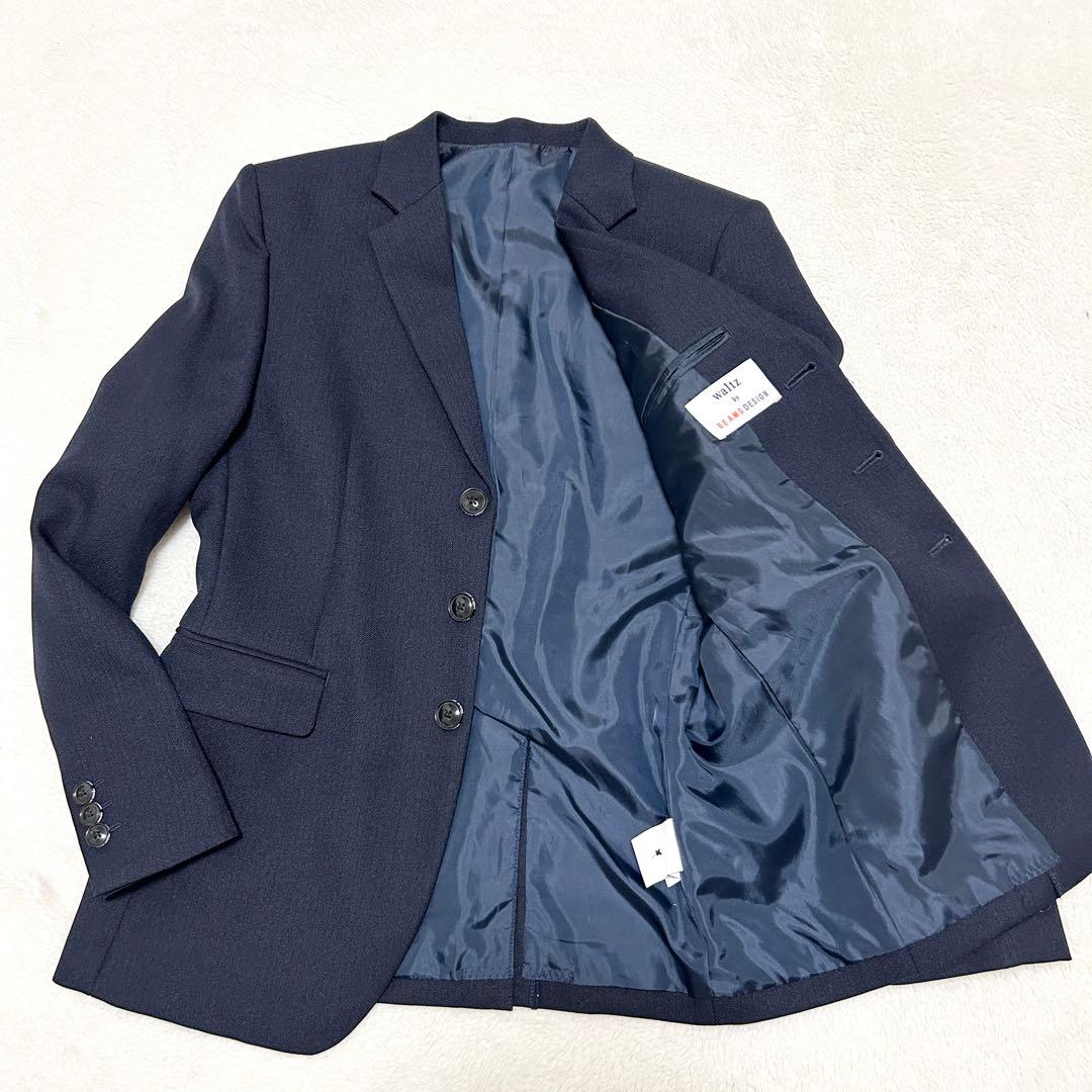卒業式 男の子BEAMS DESIGNスーツ ネイビー フォーマルセット160