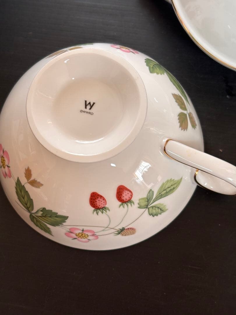 新品未使用❣️ウェッジウッド ワイルドストロベリー アルクレスコ ティーフォーワン
