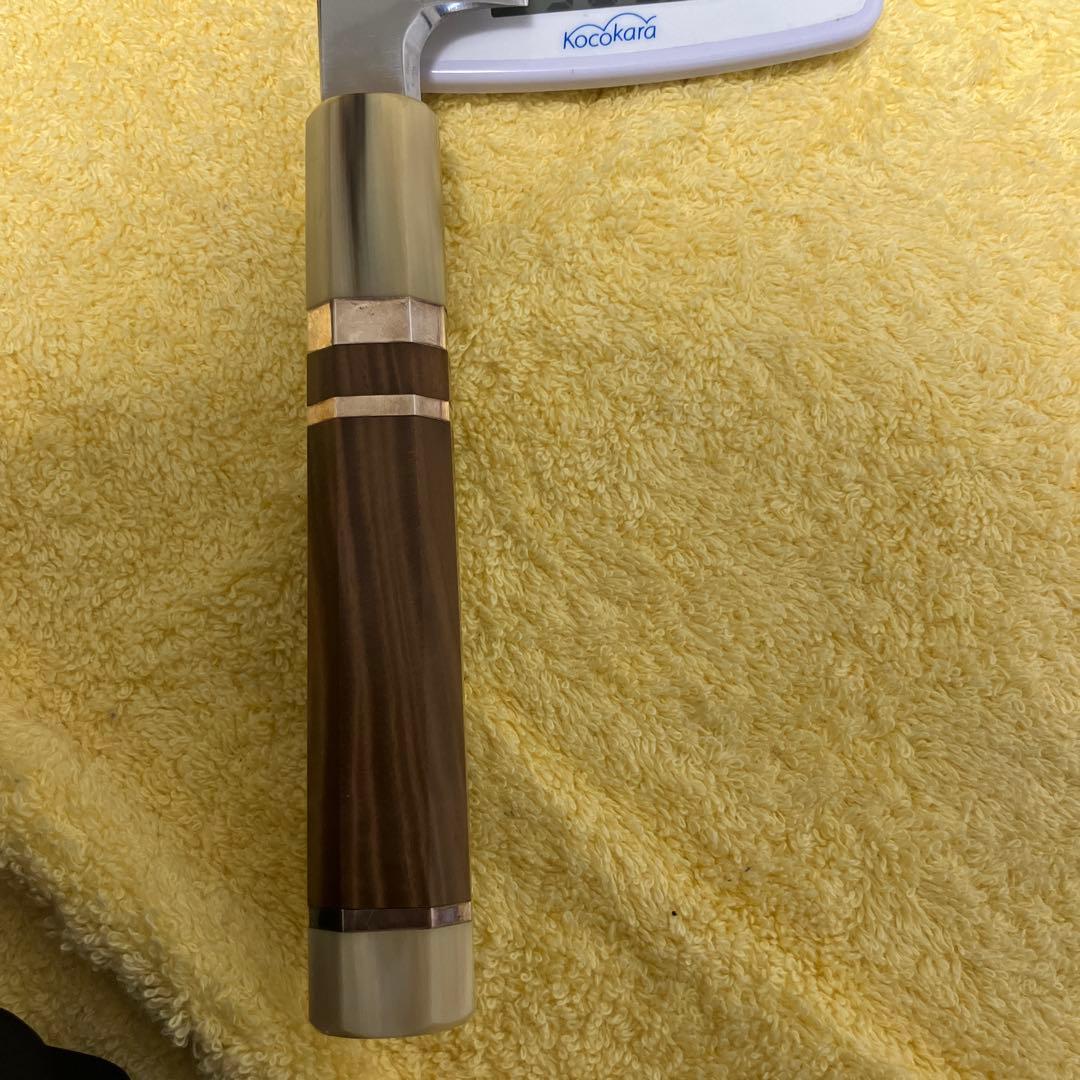 ⑤V10 本焼 平鏡面尺2寸 堺一文字忠國