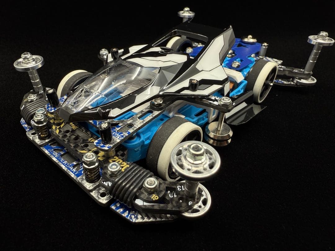 ミニ四駆　タミヤ公式　MSフレキ完成品　優勝仕様　完全CNC高精度　フルカスタム