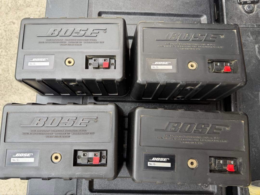 BOSE 101MM 天吊りブラケット付×4台