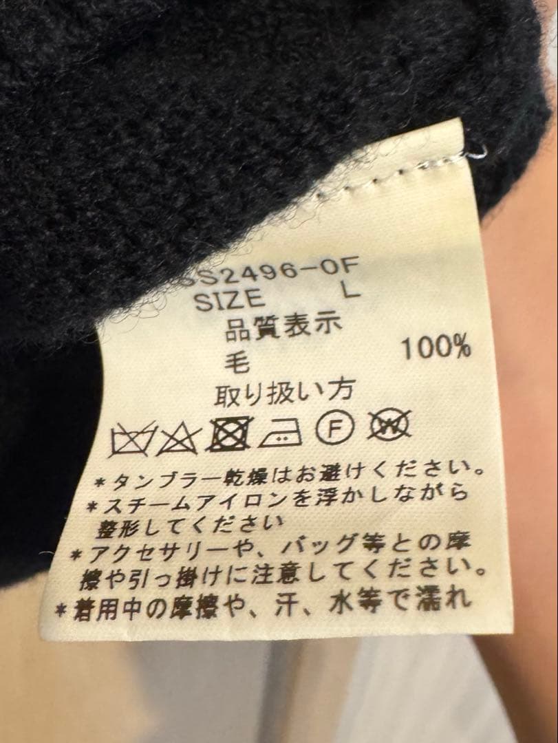 【offshore】MARS KNITWEAR ブラック&ネイビー