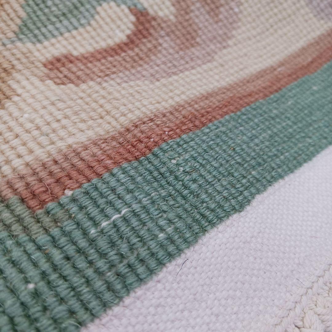 専用Y2690-3 高級中国段通 ウール100% ハンドカット 153×91㎝