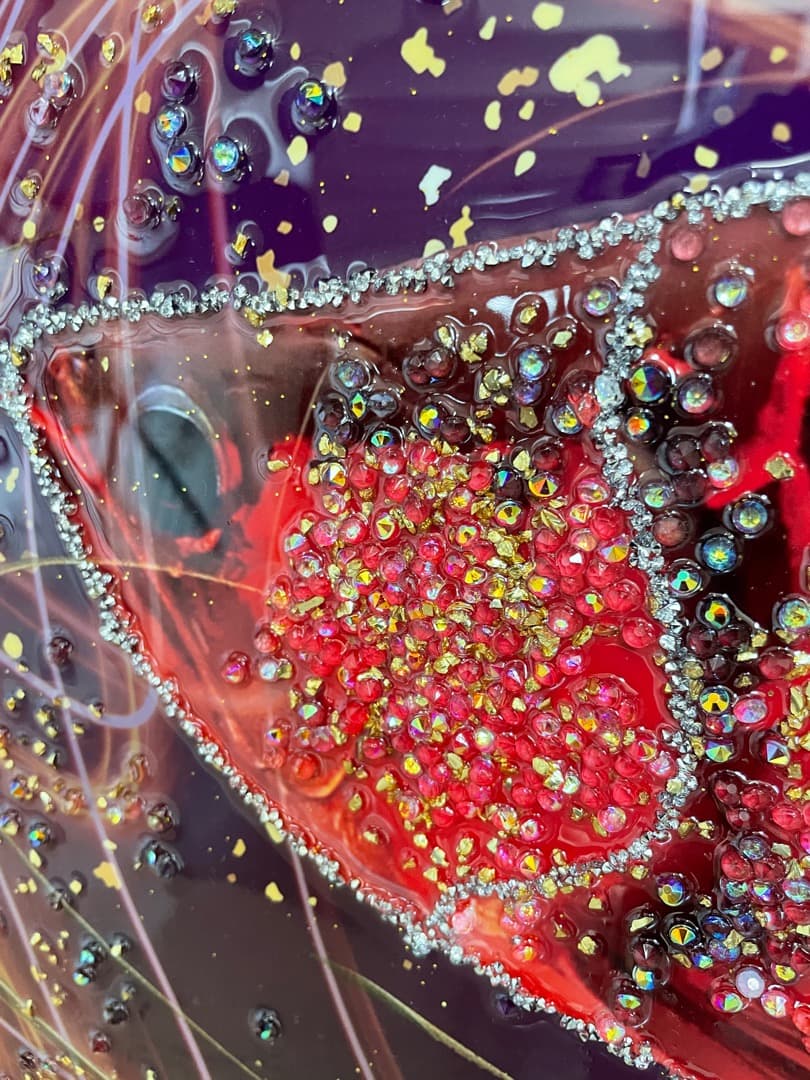 アートパネル　レッドフィッシュ