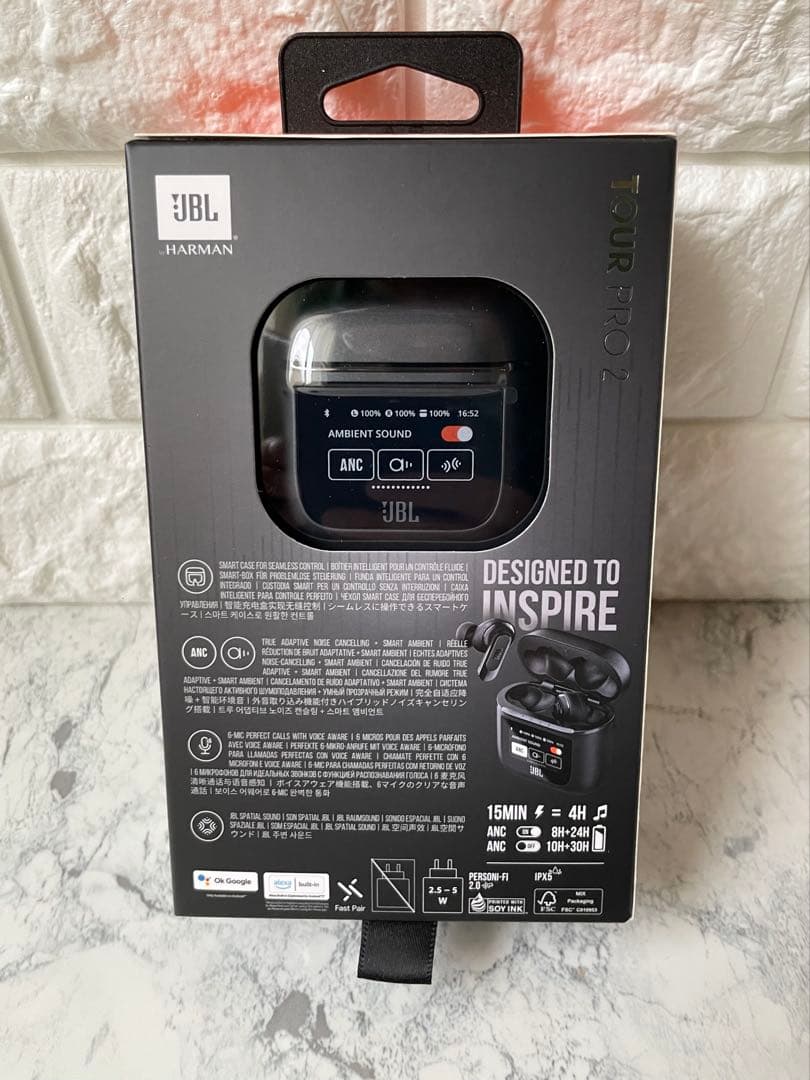 【新品未開封】 JBL TOUR PRO 2 完全ワイヤレスイヤホン（ブラック）