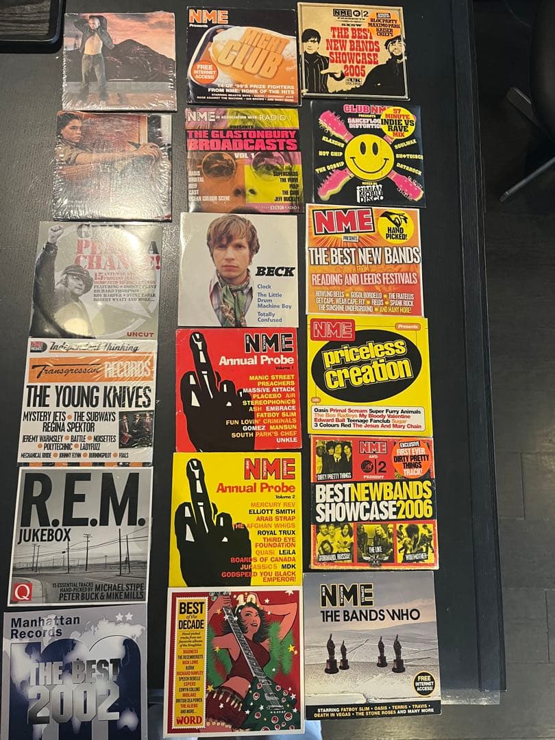 【激レア】オアシスほか貴重音源CD 69枚 Oasis Beck他 NME Q