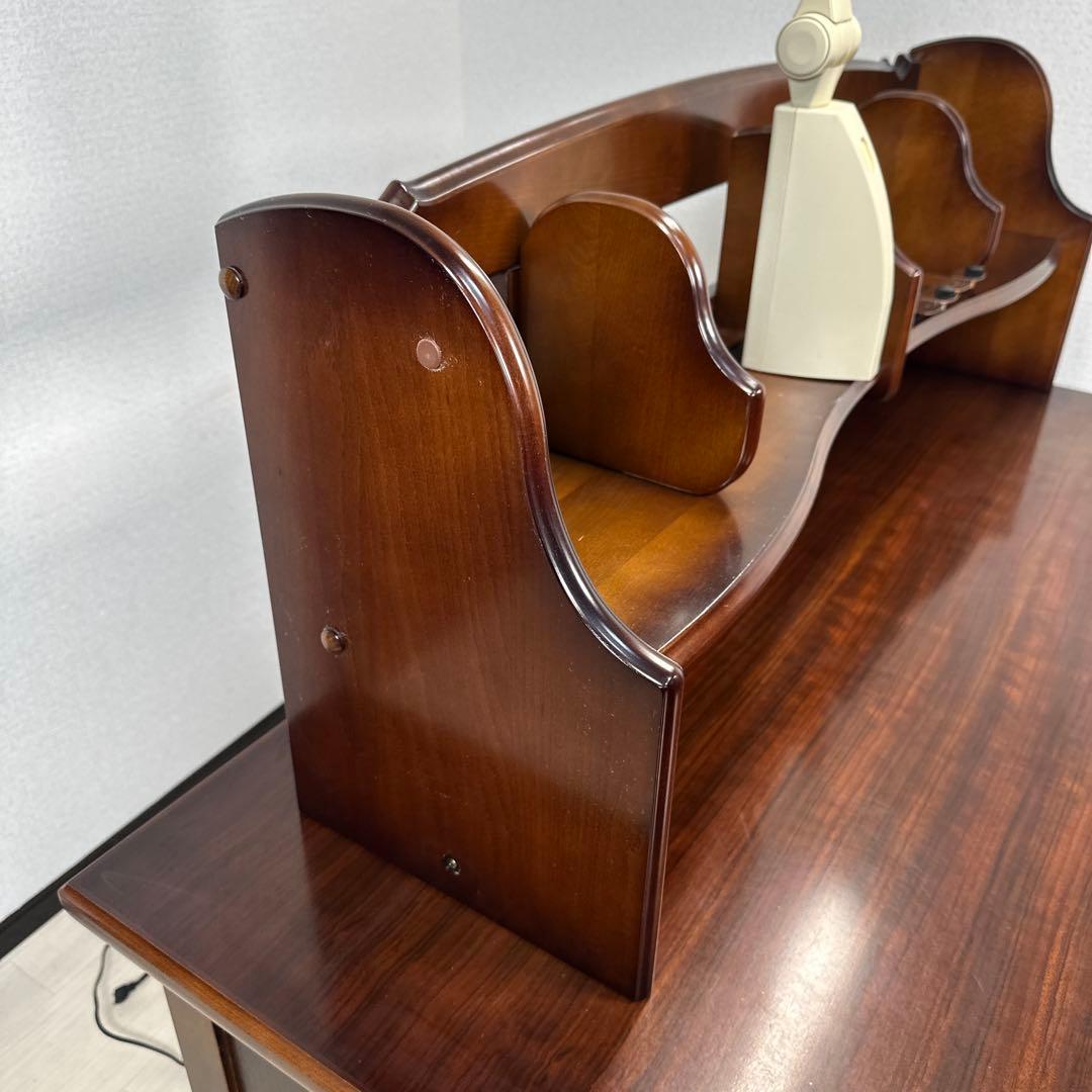 カリモク コロニアル 本棚 ブックシェルフ ブックエンド可動式 照明付き i4※