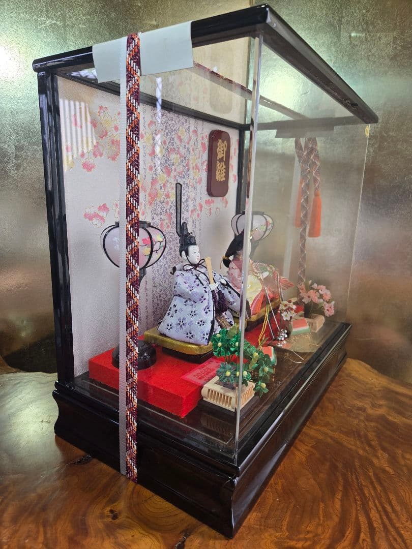 【一点限り】雛人形 ケース飾り　K33