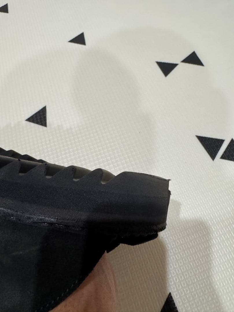 Vernacolo スエード ブラック 黒 42 サボ