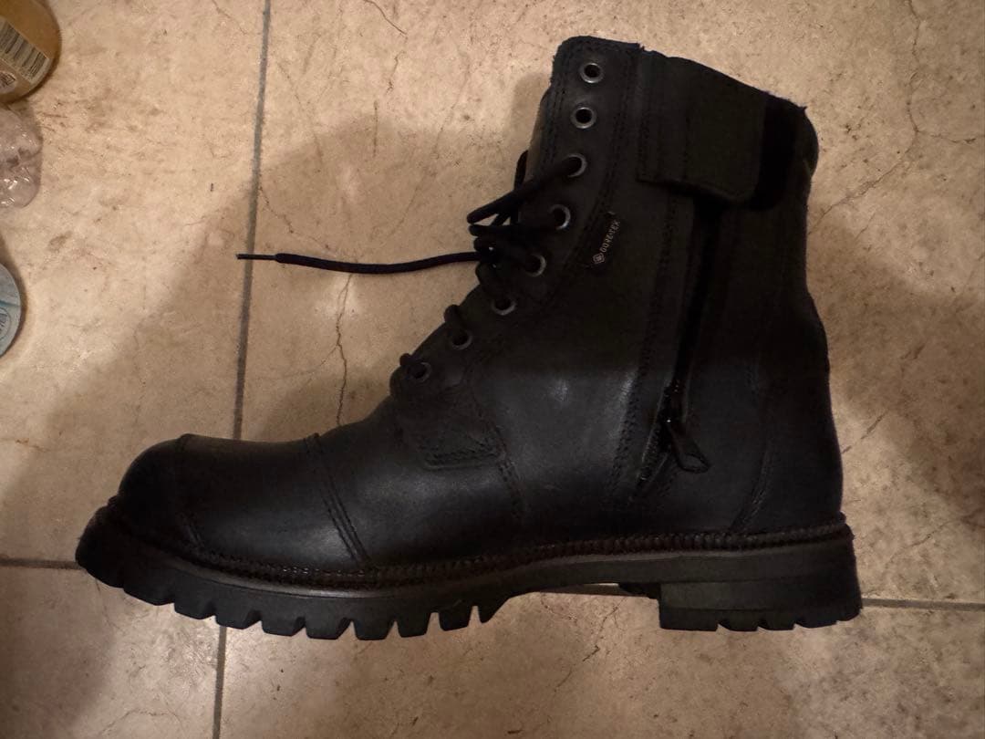 GAERNE（ガエルネ）Gストーンゴアテックス　ブラック バイクブーツ 27cm