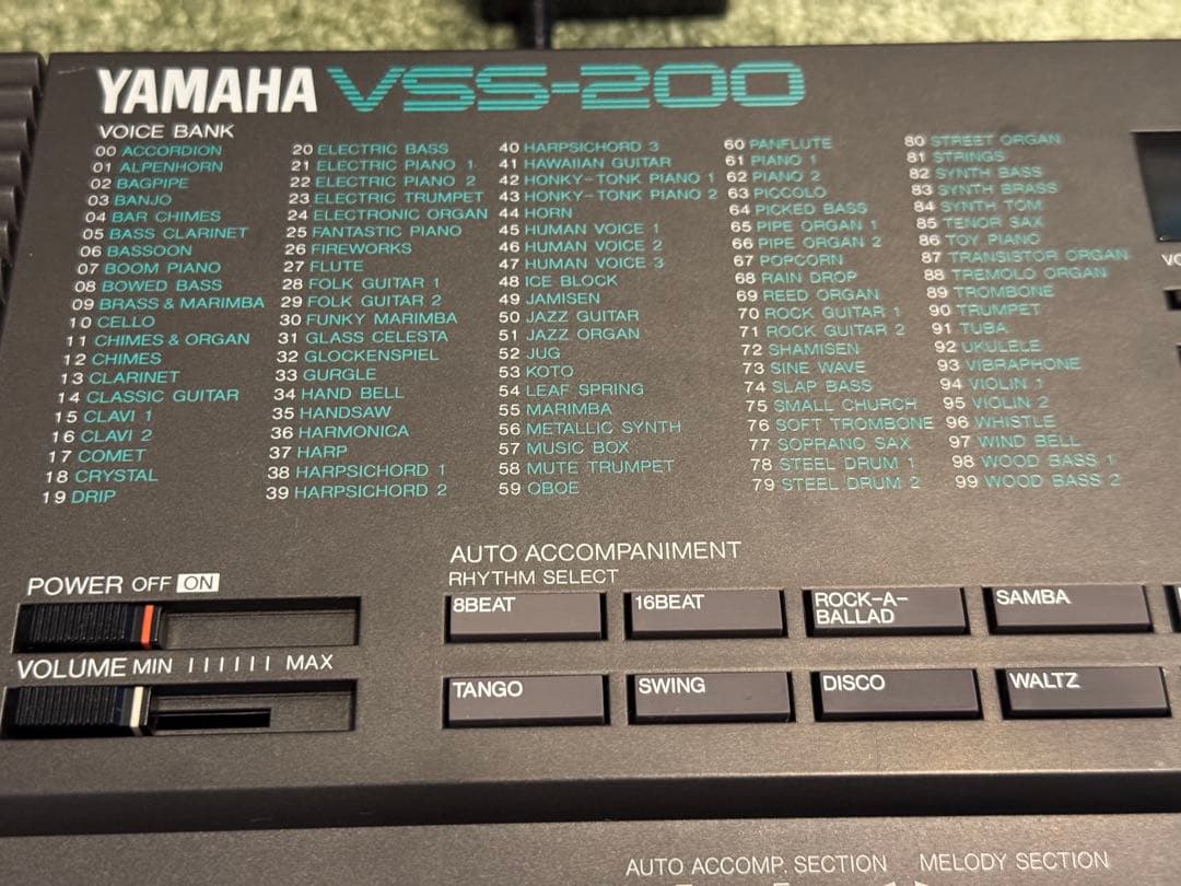YAMAHA VSS-200 サンプラー キーボード vss 30ヤマハ