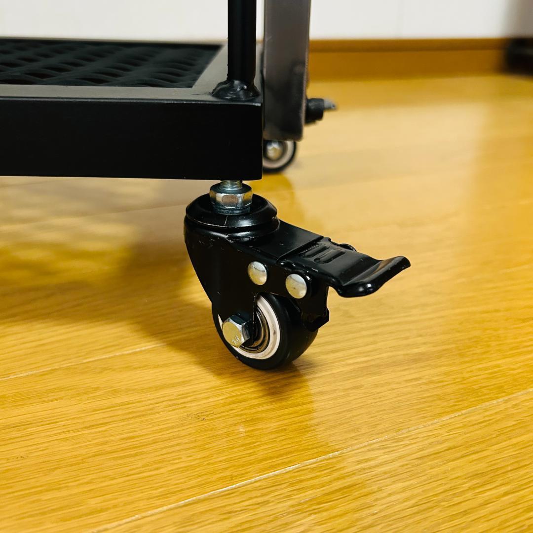 アイアンバーワゴン インダストリアル　ウィスキーラック　重厚溶接