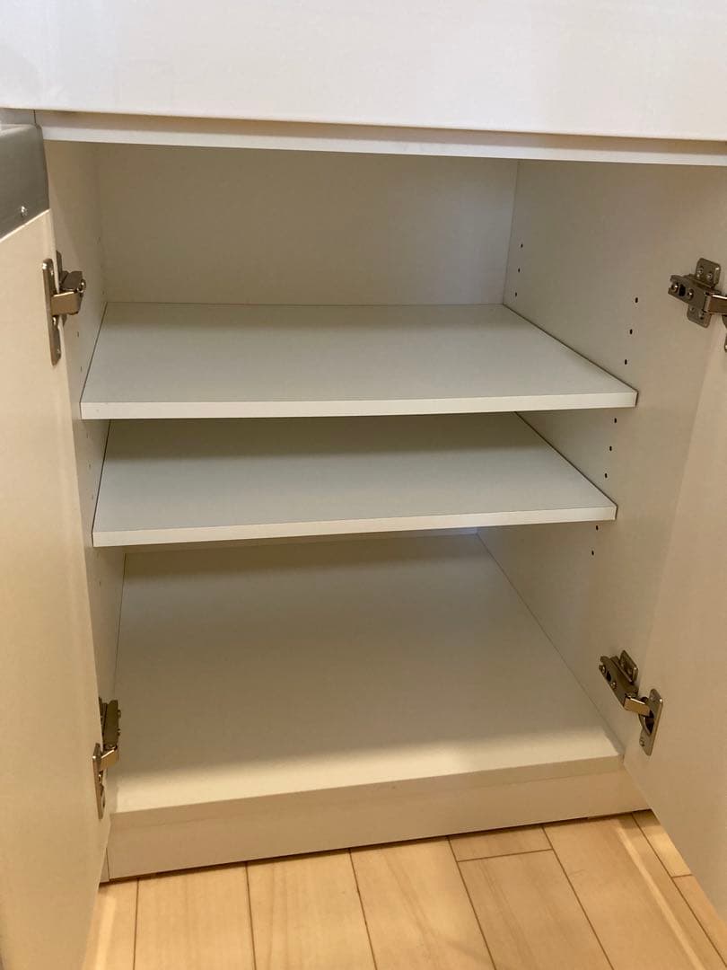 maro⭐︎キッチンカウンター(レジューム 90TL-R WH)