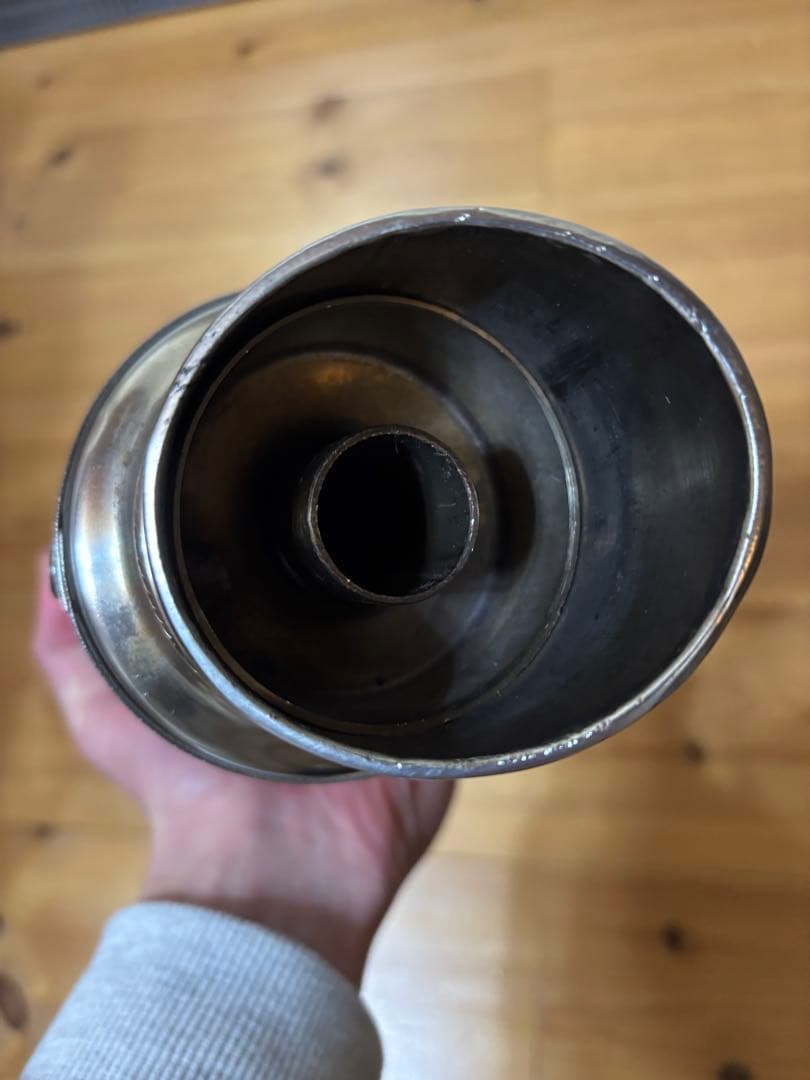 LCI PARTS ステンレス マフラー ZX25R(SE)、ZX4R用 超美品