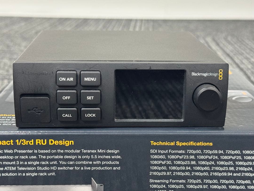 その他 Blackmagic Web Presenter HD