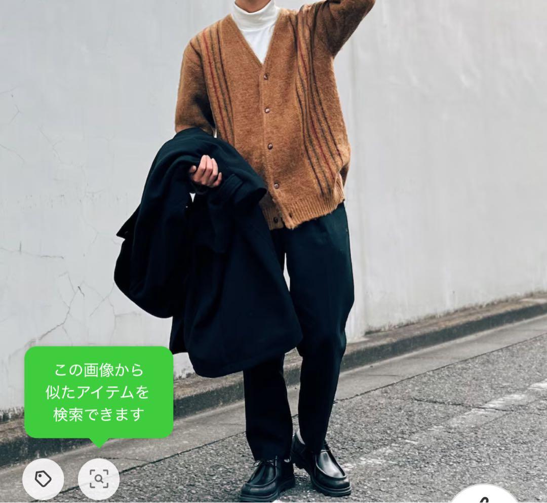 マーカウェア サバイバルクロス ペグトップ スラックス　ブラウン　パンツ