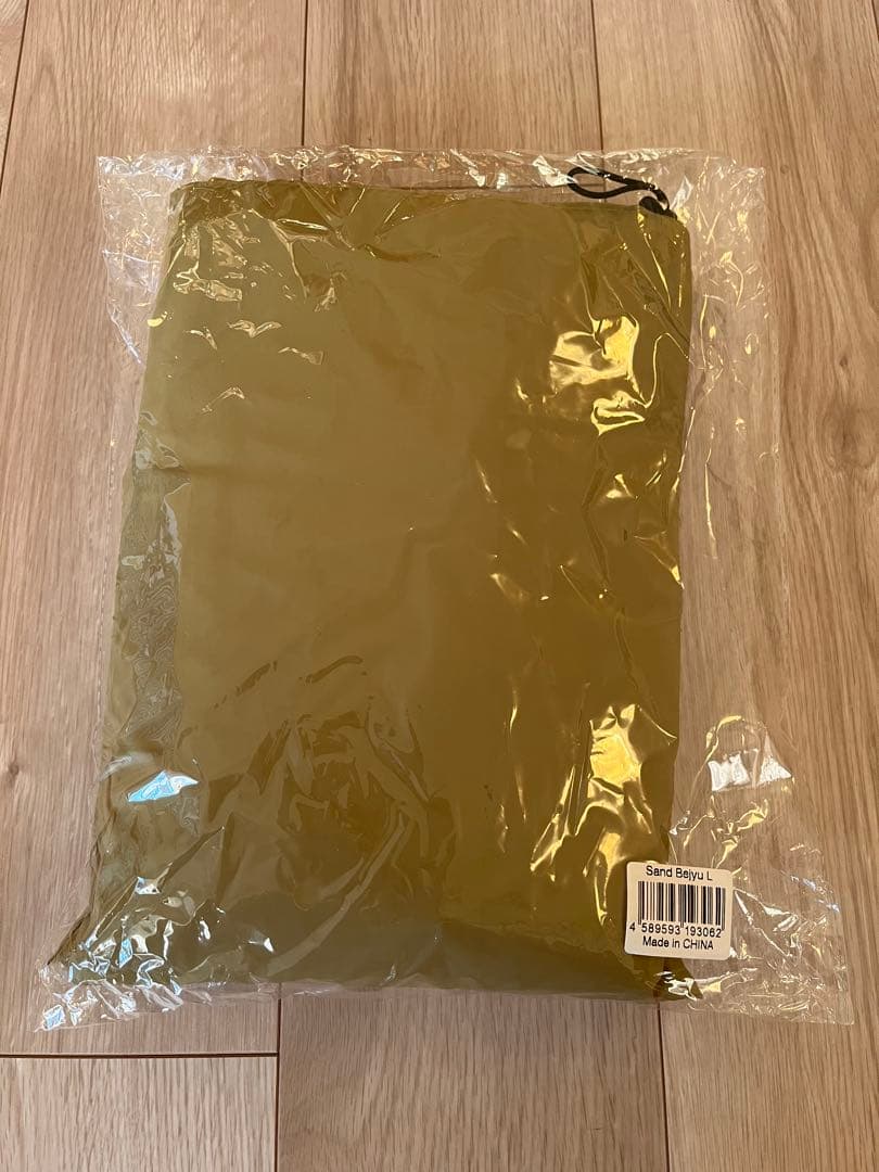 新品未使用　bicycoverレインコート ユニセックス　L ベージュ