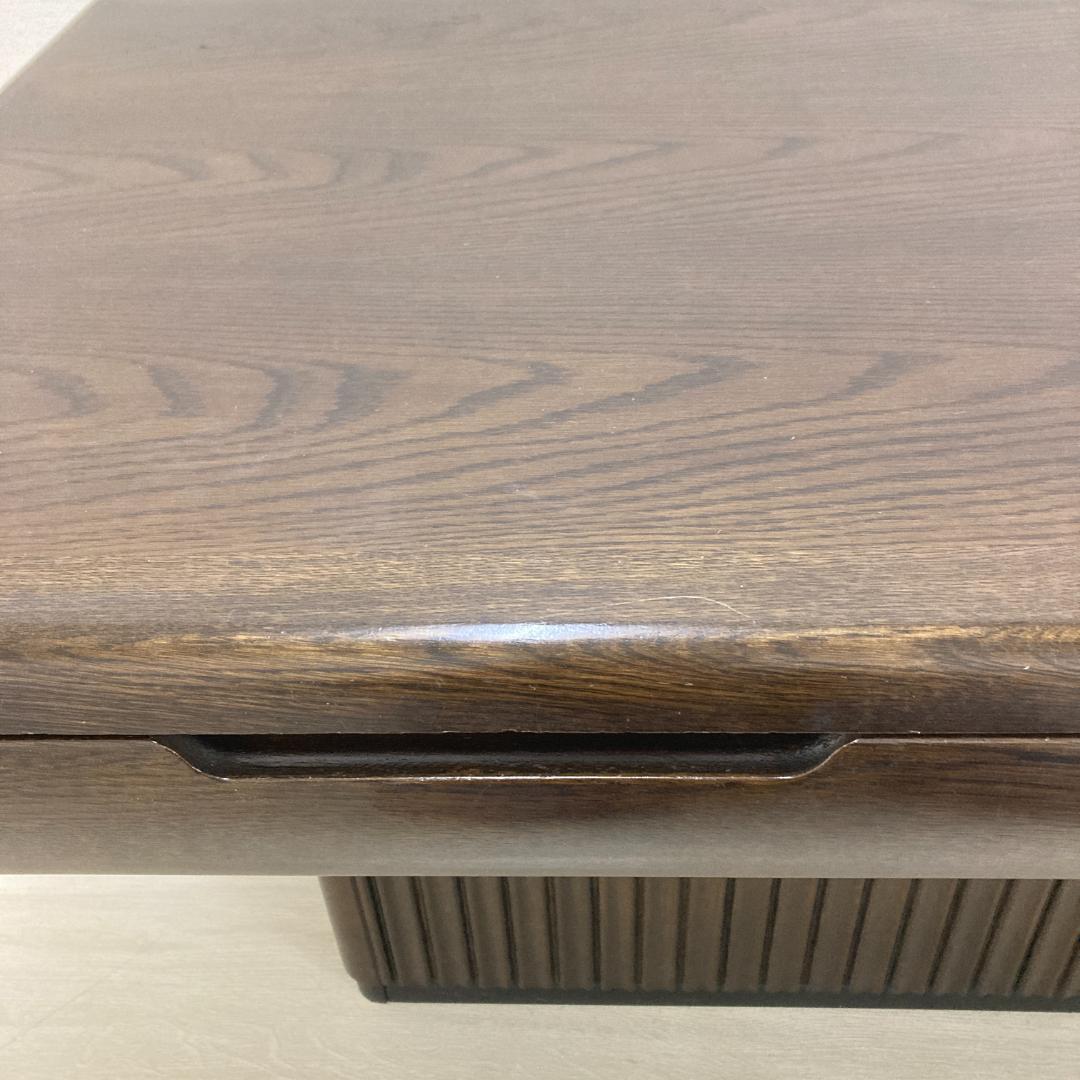 【カリモク】リビングテーブル　センターテーブル　引き出し付