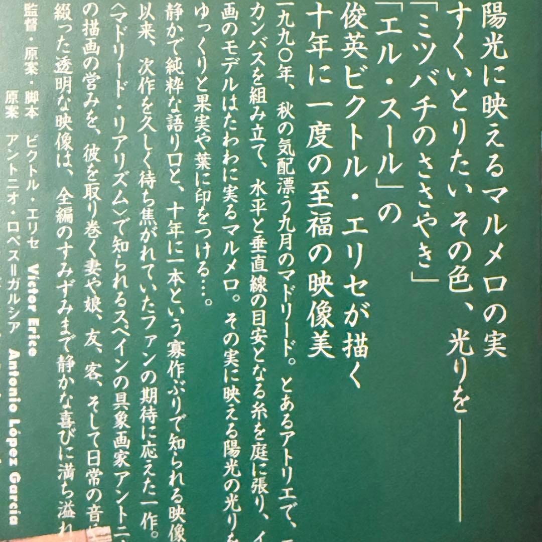 大雪特価‼️幻の傑作‼️「マルメロの陽光('92スペイン)」ヴィクトル・エリセ